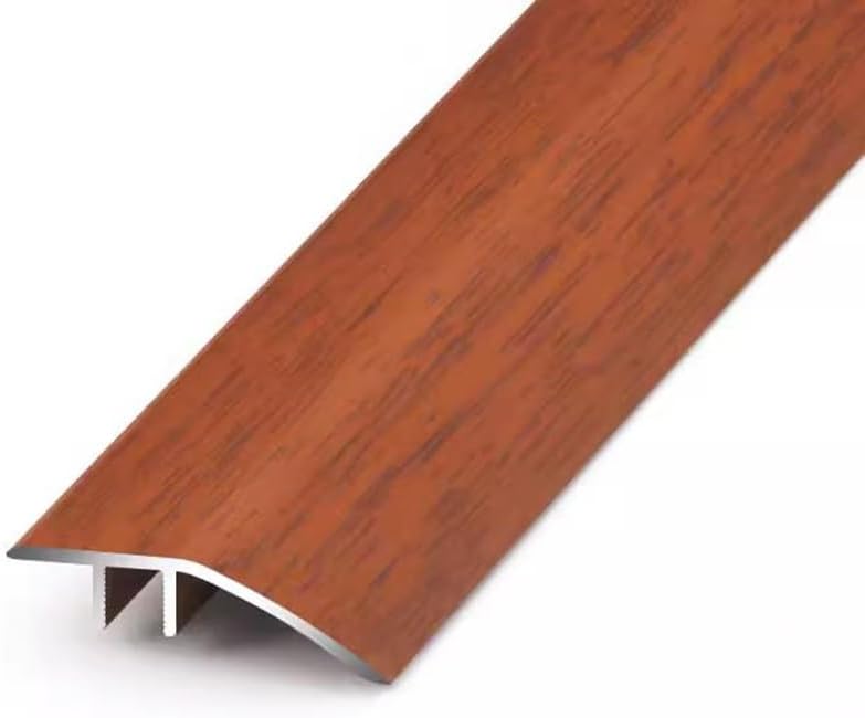 Rampa de umbral de metal para interiores, tira de transición antideslizante para suelo, moldura de borde, reductor de puerta para suelos