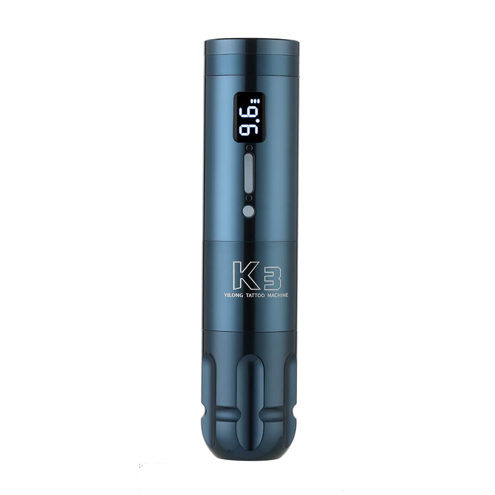 YILONG Kit de máquina de tatuaje rotativa para principiantes, kit de máquina de tatuaje de cartucho con motor sin núcleo de potencia inalámbrica de