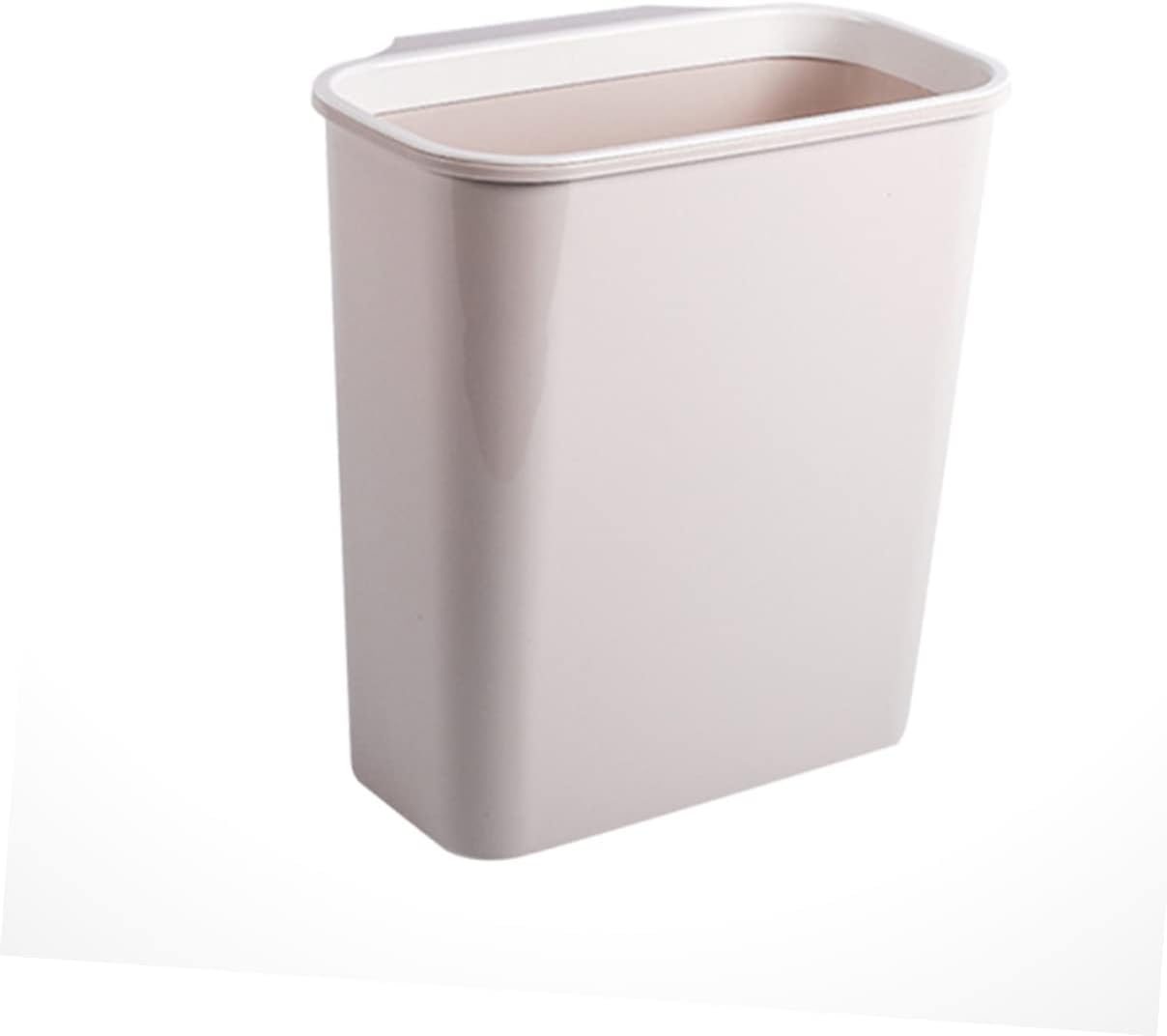 Alipis Contenedor de basura colgante para armario, caja de basura de un galón, cubo de basura de cocina, contenedor de basura para el hogar,