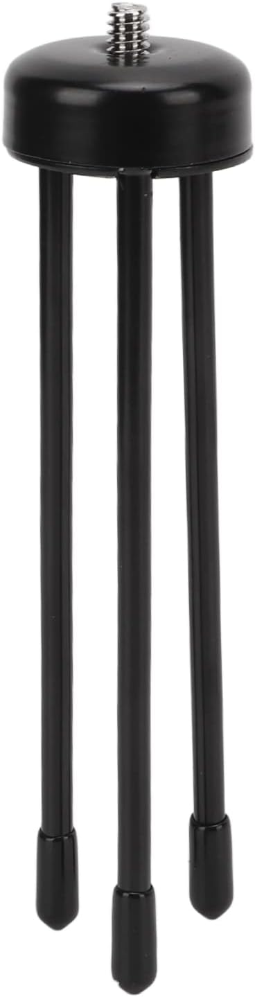 VBESTLIFE Mini trípode de mesa, trípode portátil de escritorio de acero inoxidable para selfie stick, teléfono celular, cámara SLR