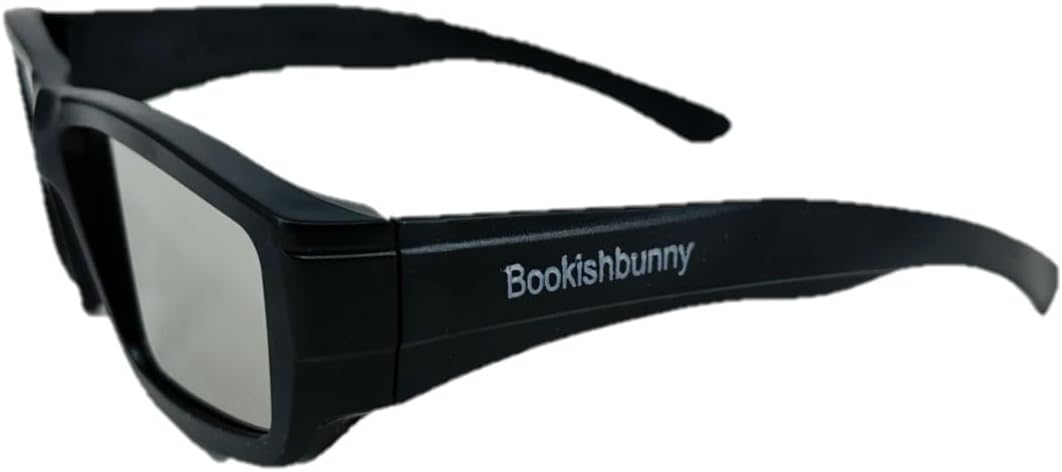 Bookishbunny 5 pares de visores solares de eclipse de plástico, visión del sol, certificado ISO, color mixto (negro+naranja), Negro y anaranjado