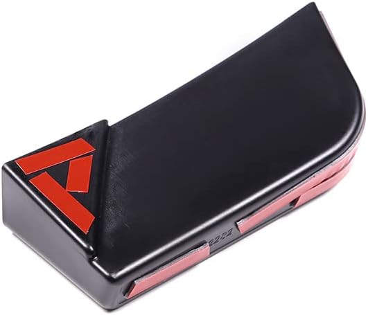 Caja de almacenamiento lateral con panel de palanca de cambios de control, compatible con Corvette C7 Stingray 2014-2019 ABS negro, 1 unidad,