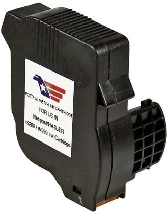 AMERICAN MAILING SOLUTIONS INC. Quadient ISINK2  IMINK2 (Surejet 4145144H) – Cartucho de tinta rojo fluorescente compatible con el medidor de
