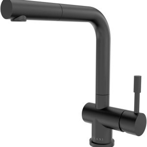 Lulani Nassau Grifo de cocina extraíble de acero inoxidable (cabezal rociador de 2 funciones) – Gun Metal Lulani Nassau Grifo de cocina extraíble de acero inoxidable (cabezal rociador de 2 funciones) – Gun Metal