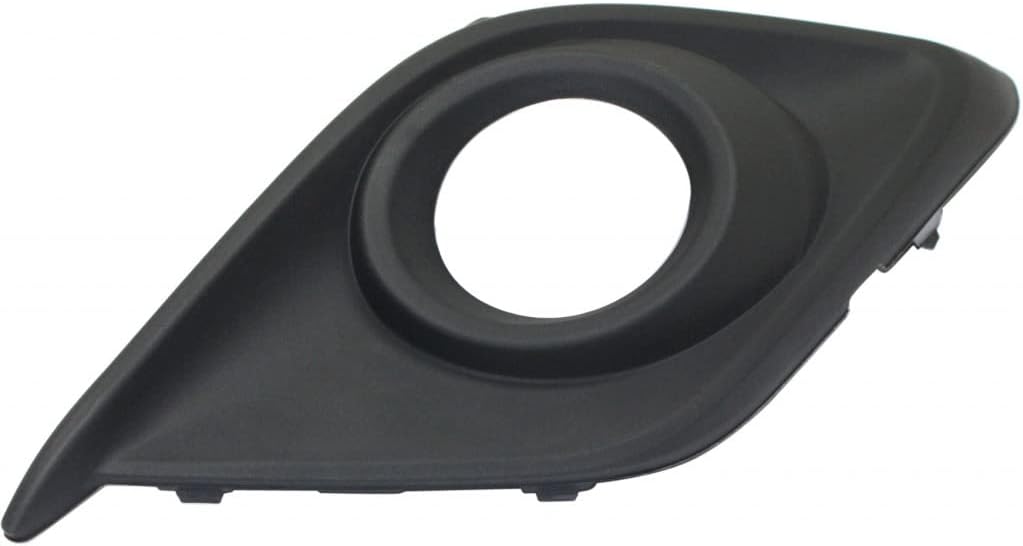 Para Mazda 3 2014 2015 2016 Bisel de luz antiniebla lado del conductor y del pasajero  Par  Delantero  SedánHatchback  Negro  Reemplazo para
