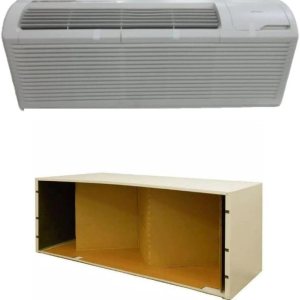 Amana Distinctions Modelo 9,000 Capacidad de enfriamiento, 8,100 Capacidad de calefacción, 11,4 EER, unidad de bomba de calor terminal empaquetada Amana Distinctions Modelo 9,000 Capacidad de enfriamiento, 8,100 Capacidad de calefacción, 11,4 EER, unidad de bomba de calor terminal empaquetada