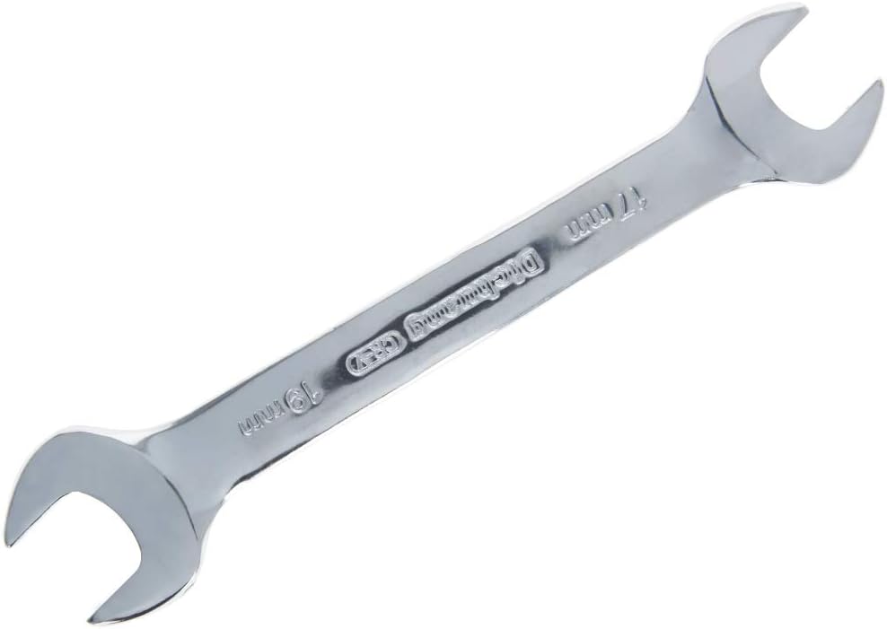 Heyiarbeit Llave doble de extremo abierto, llave métrica de 7.283 in de longitud, herramienta de reparación de llaves de 0.669 in x 0.748 in, CR-V,