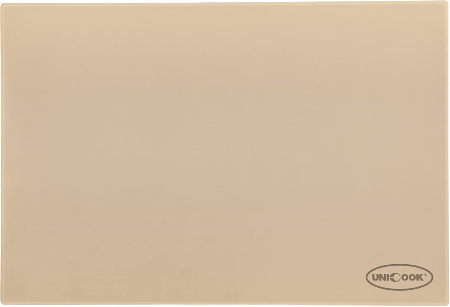 Unicook Piedra para pizza extragrande de 24 pulgadas, piedra rectangular duradera de 24 x 18 pulgadas, piedra de horno industrial comercial,