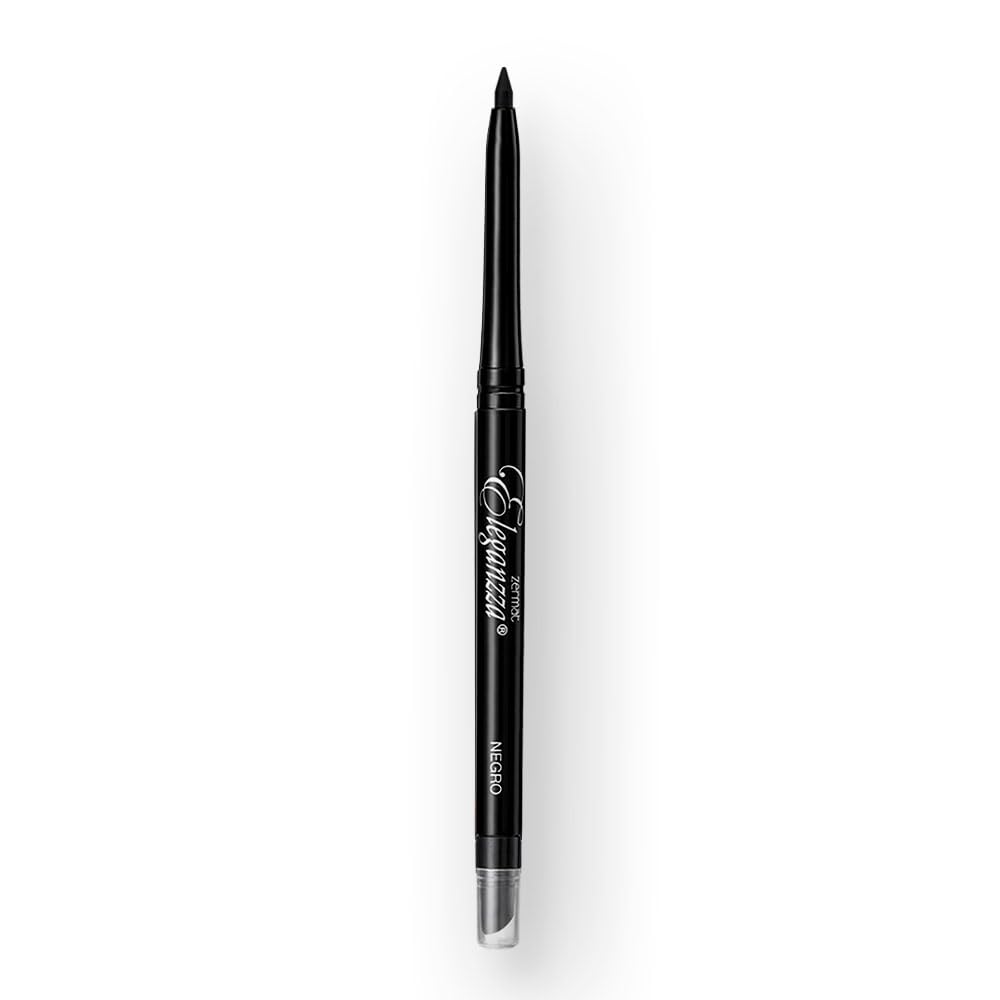 Delineador de ojos retráctil negro con punta manchada 0.012 oz de Zermat