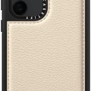CASETiFY Funda de piel para Samsung Galaxy S22 Ultra – Leche de avena CASETiFY Funda de piel para Samsung Galaxy S22 Ultra – Leche de avena