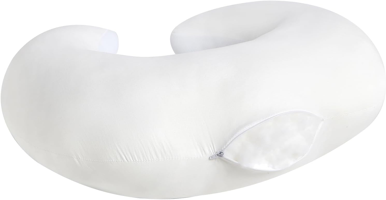 Almohada de lactancia para madres que amamantan, almohadas de lactancia extra grande ultra suaves para bebés, recién nacidos, niños y niñas