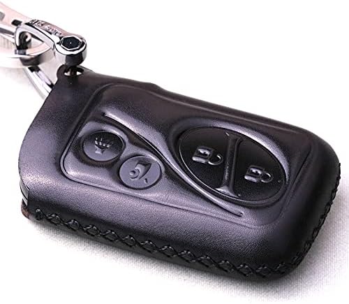 Funda de piel italiana para llavero compatible con Lexus ES RX GX GS KS RX350 GX460 ES350 GS ISC IS LS
