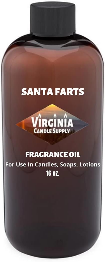 Aceite de fragancia Santa Fardos (botella de 16 onzas) para hacer velas, hacer jabón, hacer tartas, aerosoles de habitación, lociones, ambientadores