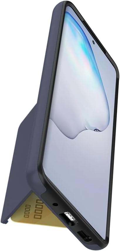 Asuwish Funda de teléfono para Samsung Galaxy A51 5GA 51 5G UW Verizon con protector de pantalla de vidrio templado y soporte para tarjetas,