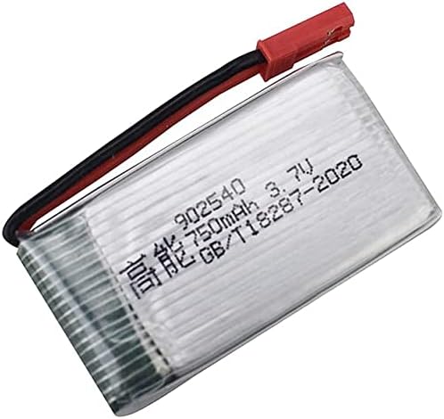 Accesorios 4 unids 3.7 V 750 mAh batería de litio Whith 4 en 1 cargador para MJX X400 X400W X800 X300C S670 V950HD V950STR S1750 V2450 HS110 HS110W