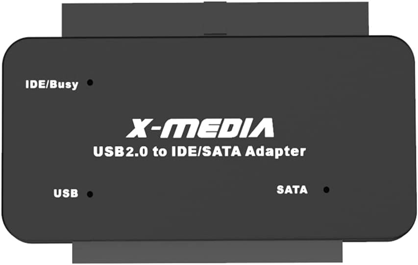 XM-UB2235S Convertidor de adaptador USB 2.0 a IDE SATA, lectoradaptador de disco duro externo – Compatible con unidad de disco duro HDDSSD de 2.53.5
