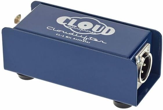 Cloud Microphones CL-1 Cloud Lifter Mic Activator Bundle wPig Hog Cable & Liquid Audio Polishing Cloth 1-Channel Ultra-Clean Mic Preamp Gain