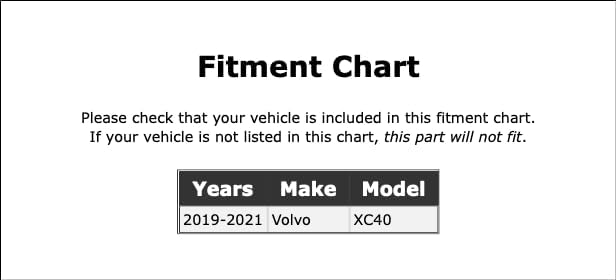 Juego de pastillas de freno de disco delanteras compatibles con Volvo XC40 2019 2020 2021 PC-53409