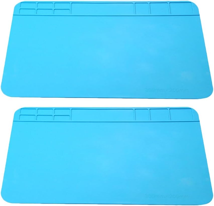 Alfombrilla de soldadura, almohadilla magnética de silicona para reparación de electrónica, alfombrilla de reparación de trabajo de silicona para