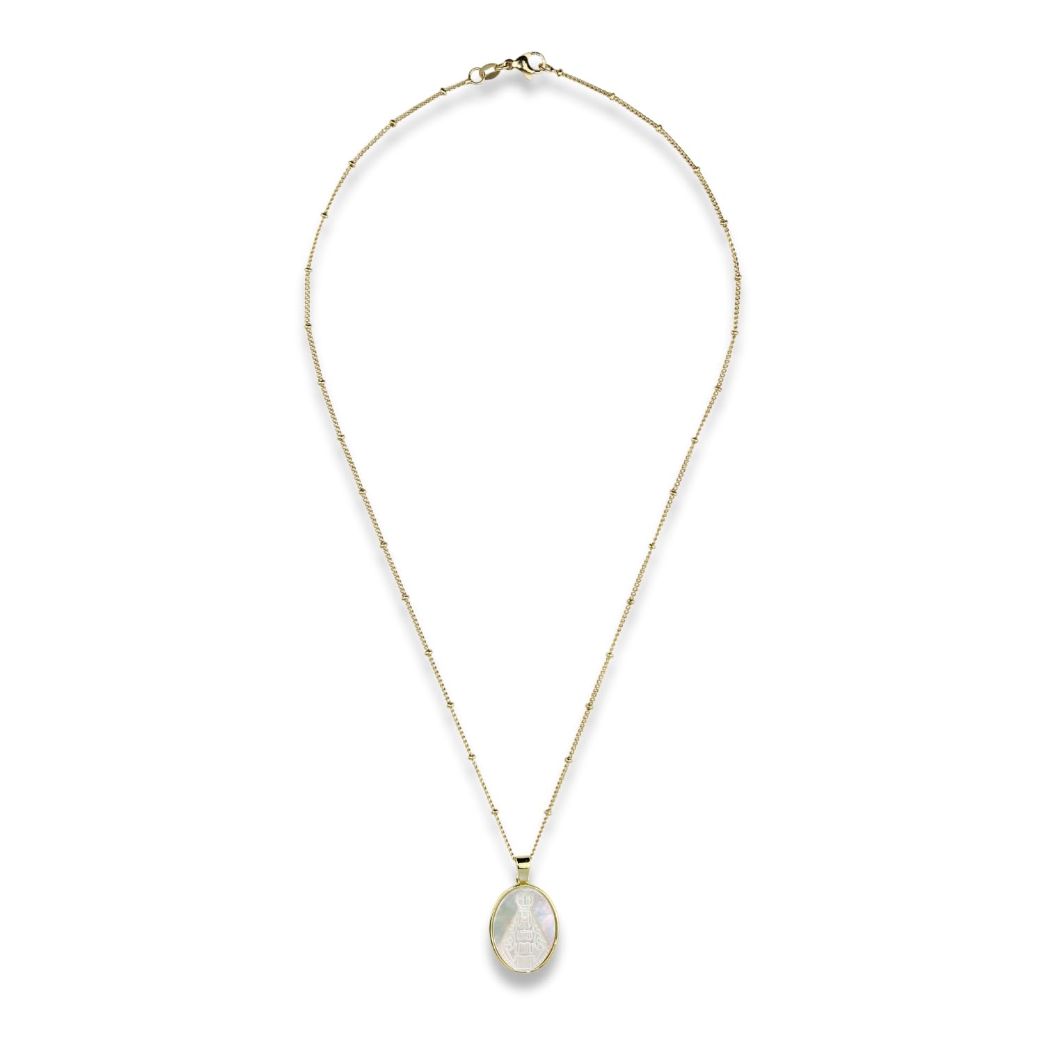 Virgin Mary Necklace – Christian Jewelry For Women – Miraculous Medals Catholic – Catholic Jewelry – Virgin Mary Pendant – Christian Gifts for Women