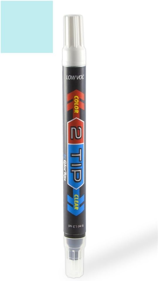 ColorRite – Pintura de retoque automotriz de 2 puntas para Chevrolet Cruze, color azul espacial metálico GLFWA819T, paquete todo incluido