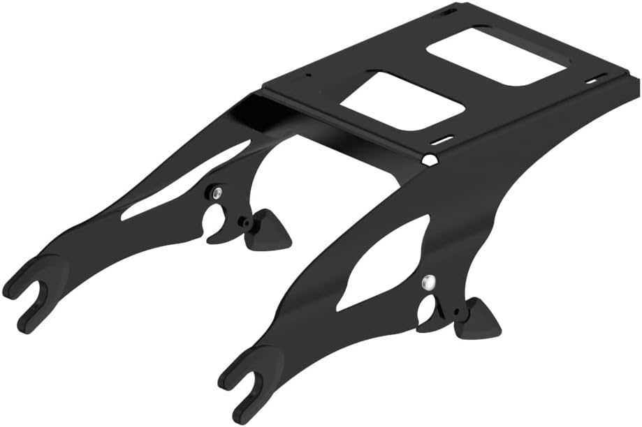 Advanblack Estante de montaje desmontable para jefe indio, jefe indio, caballo oscuro, maestro de carretera, Challenger indio (negro)