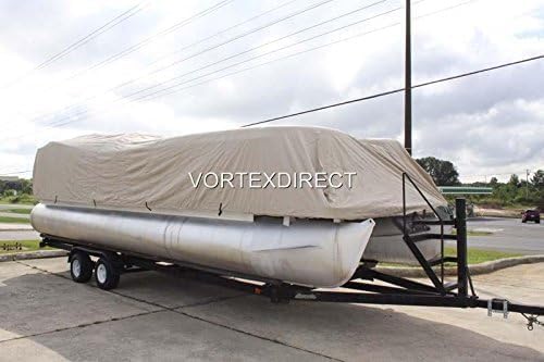VORTEX Direct Boat – Funda para barcos pontón y tracker, modelos BASS Buggy 18 Party Barge 18 BASS Buggy 18 DLX Party Barge 18 DLX Party Barge 190