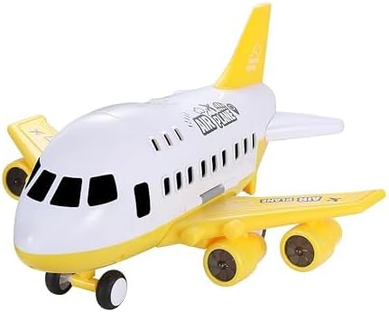 Gyori Juguetes de avión para niños pequeños de 3 a 5 años  Juguete deformado de avión camión para niños con 6 piezas de coches de ingeniería de