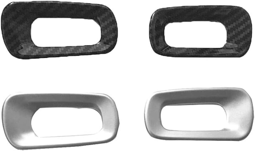LIRU – Accesorios de bisel de ventilación de salida de aire interior para Volvo XC40 2018-2020, plata, plata mate