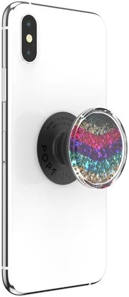 PopSockets Agarre y soporte para teléfono con parte superior intercambiable – Tidepool Chevron