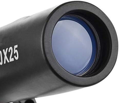 Monoculares telescopio, 30 x 25 impermeable, negro, monoculares ópticos con zoom, para eventos deportivos, conciertos, observación de aves, camping,
