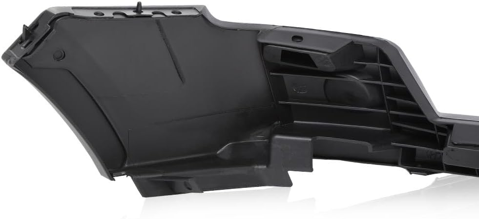 G-PLUS Nueva cubierta de parachoques delantero superior compatible con Ford F150 XL Pickup 2009-2014 11735587, FO1000643 negro texturizado