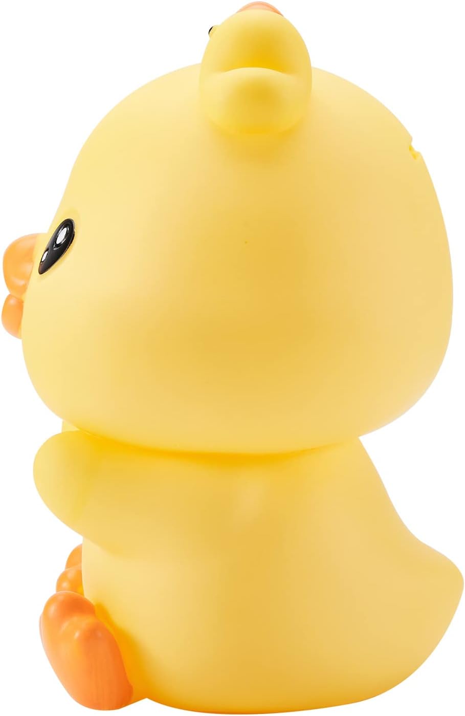 Banco de dinero de pato amarillo, diseño de pato inastillable, gran capacidad para niños, regalos de cumpleaños (amarillo, 8.7 x 6.7 in)