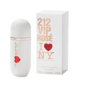 Carolina Herrera 212 Vip Rose I Love Ny Edition Eau De Parfum Spray para mujer, 2.7 onzas Carolina Herrera 212 Vip Rose I Love Ny Edition Eau De Parfum Spray para mujer, 2.7 onzas