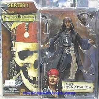 Capt Jack Sparrow – Pirates of the Caribbean – La maldición de la perla negra – Serie 1