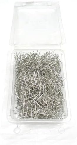 Joyas U-Pins Display Pads Pins Silver Jewelry 1000pc Tono Plata 1″ U Pines