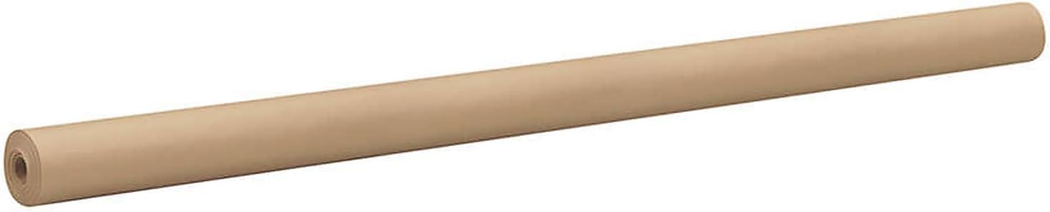 Pacon Rollo de papel kraft pesado, 48 pulgadas x 100 pies, kraft natural, 1 rollo (PAC5851)