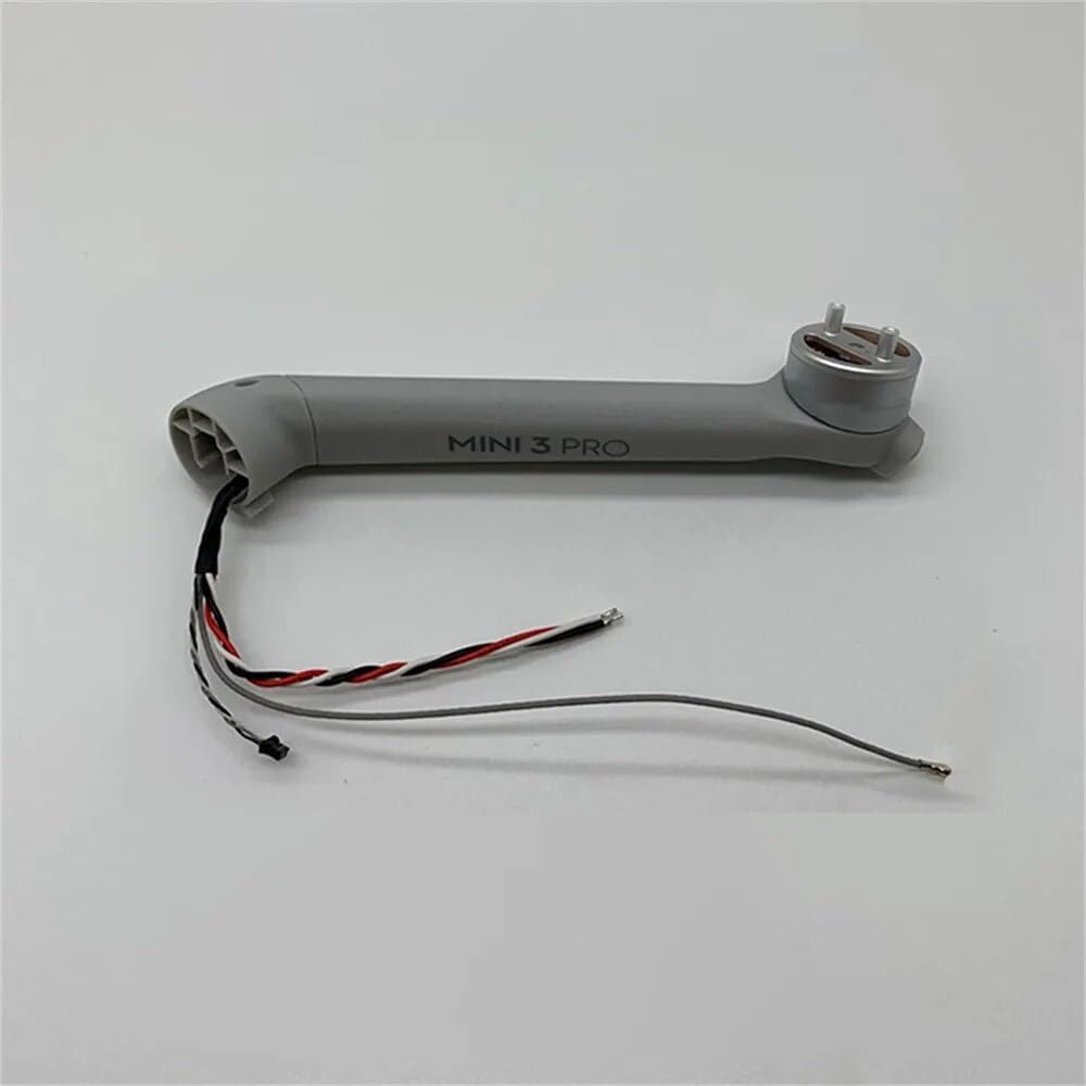 XNasu Brazo de motor de drone izquierdo derecho delantero trasero reemplazo para D-JI Mini 3 Pro Drone piezas de reparación (color  brazo trasero