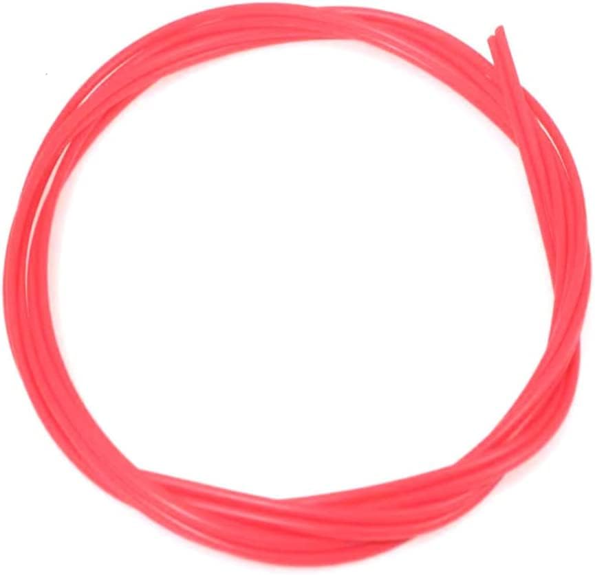 Pajitas de lata, popotes de extensión de pulverización flexibles, popote de extensión de lata de aerosol de repuesto de plástico (50 pulgadasrojo-12
