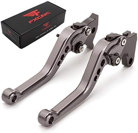 FXCNC Palancas de embrague de freno ajustables cortas de aluminio CNC compatibles con Benelli TNT125 TNT135 TNT 125 135 2016 2017 2018 2019 2020 2021