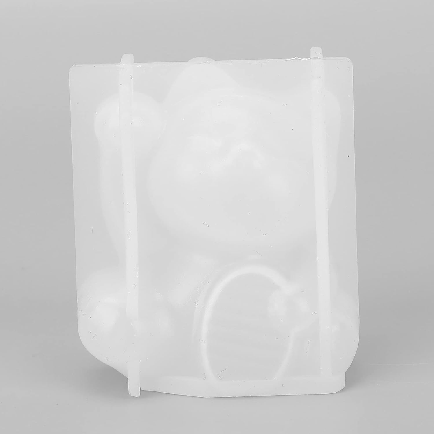 Brrnoo Molde de silicona para gatos de la suerte, molde de silicona en forma de gato 3D, moldes de silicona para velas de gato 3D, molde de silicona
