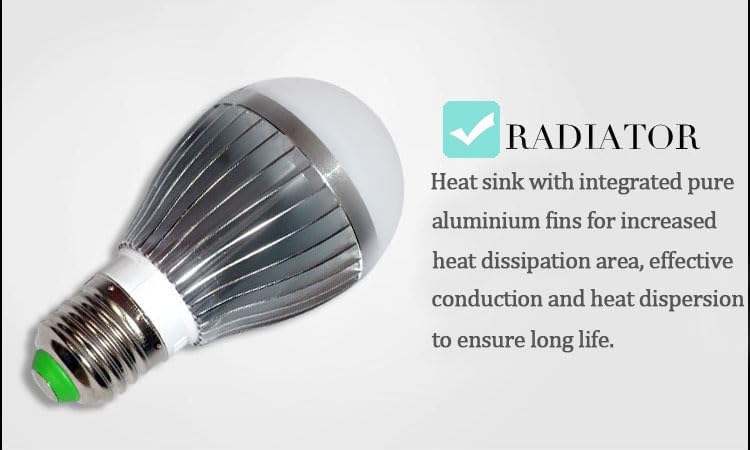 Iluminador IR 940nM, lámpara de bombilla invisible total E26 de bricolaje (3 LED de alta potencia de 3 vatios), para mejorar la visión nocturna de
