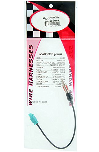 Harmony Audio Adaptador de antena de radio estéreo de fábrica HA-40EU10 compatible con Dodge Charger 2008-2010