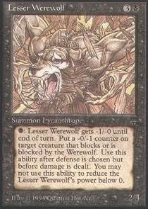 Magic the Gathering – Hombre lobo menor – Leyendas
