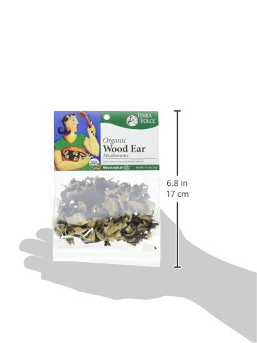 Terra Dolce Setas de oreja de madera orgánica, 0.75 onzas