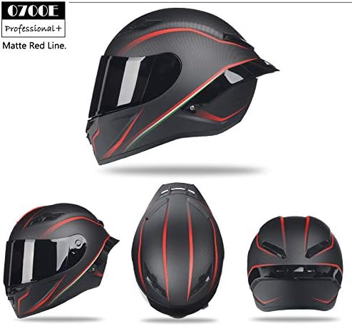 Casco integral para motocicleta, casco de carreras, motocross, todoterreno, moto, calle, casco
