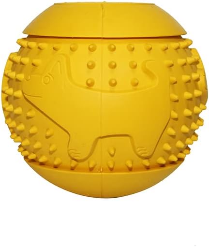 Feed N’ Fetch Paquete de 2 comederos interactivos para perros y limpiador de dientes (razas pequeñasmedianasmedianas)