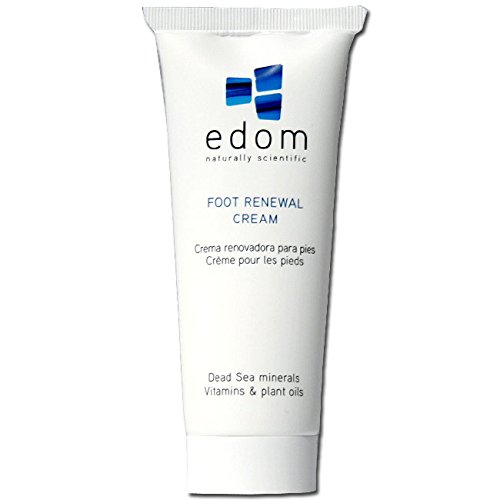 Edom Crema de renovación de pies, hecha en Israel, crema de minerales del mar muerto