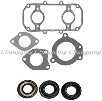 CQYD 611103 Kit completo de juntas de motor con sellos para Kawasaki JS550 1982-90