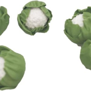 SAFIGLE Miniaturas Coliflor 5 Uds. Coliflor falsa arcilla falsa verduras brocoli verde mini flores artificiales mini repollo chino miniatura coliflor SAFIGLE Miniaturas Coliflor 5 Uds. Coliflor falsa arcilla falsa verduras brocoli verde mini flores artificiales mini repollo chino miniatura coliflor